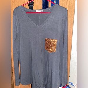 Zenana Long Sleeve Top